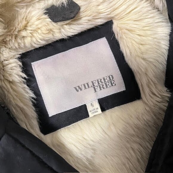 Aritzia Wilfred Free Faux Fur Lined Winter Parka Jacket Coat Small - Picture 4 of 15